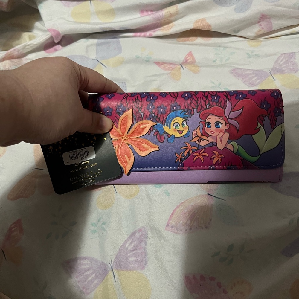 NWT Little Mermaid Loungefly Wallet